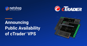 NetShop ISP Announces a cTrader Optimized Forex VPS Service for cAlgo and cBots