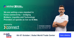 NetShop ISP Attends Forex Expo Dubai 2025 to Showcase XConnect Low-latency Connectivity Solution