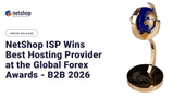 NetShop ISP Wins Best Hosting Provider at the Global Forex Awards – B2B 2026