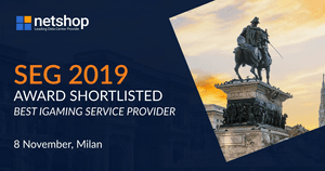European Gaming Congress 2019 – NetShop ISP Award Shortlisted for the “Best iGaming Service Provider” Category