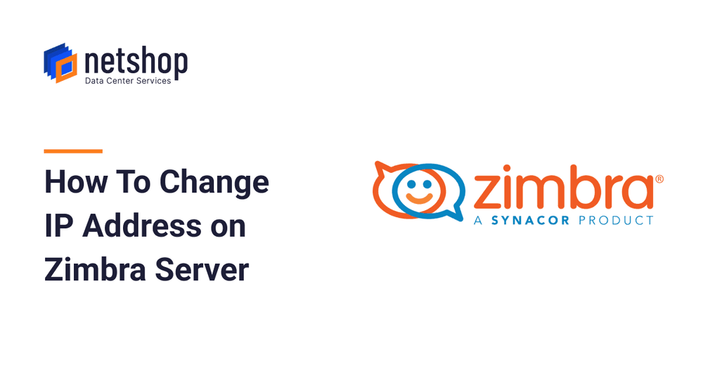 change ip zimbra server