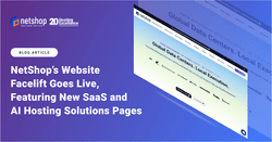 NetShop ISP Website Facelift Goes Live, Featuring New SaaS & AI Hosting Pages