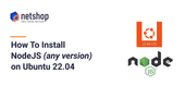 How to Install NodeJS (any version) on Ubuntu 22.04 Server