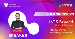 NetShop ISP Announced as Gold Sponsor at the first-ever IoT Summit in Malta
