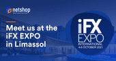 NetShop ISP confirm their attendance at the iFX EXPO Limassol 2021