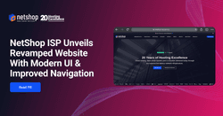 NetShop ISP Unveils Revamped Website With Modern UI & Improved Navigation