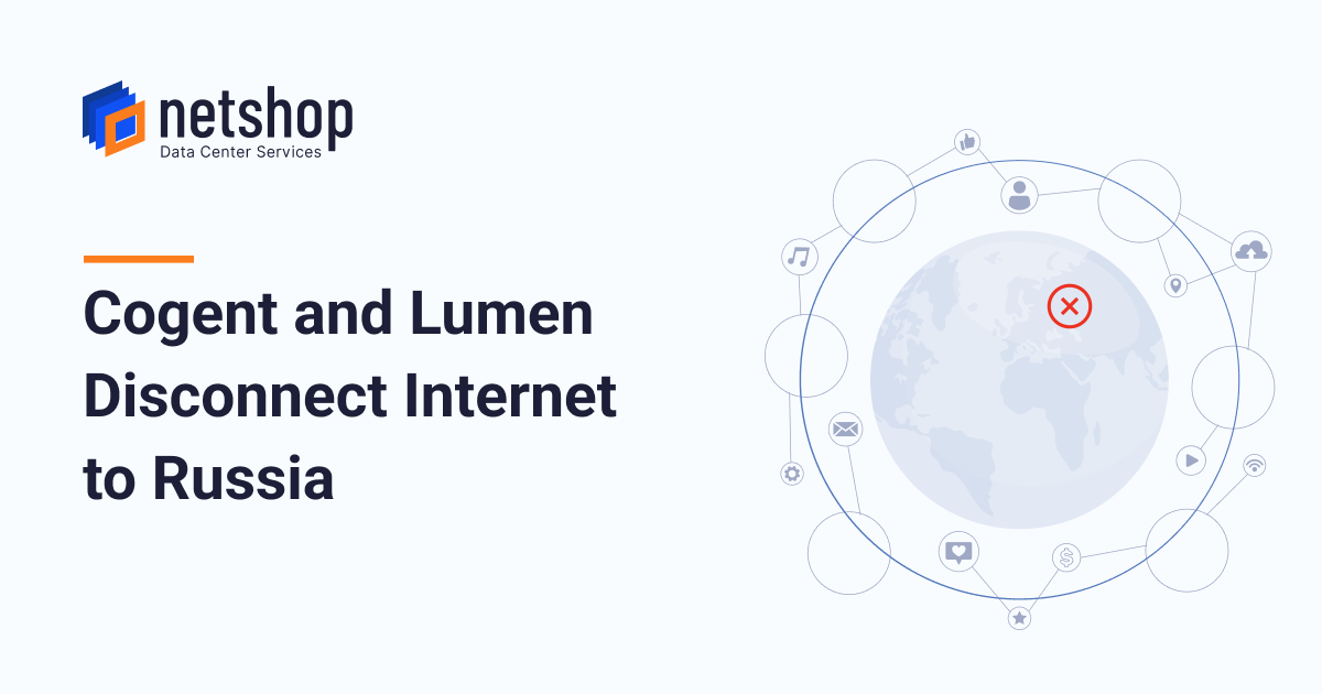 Cogent and Lumen Disconnect Internet to Russia