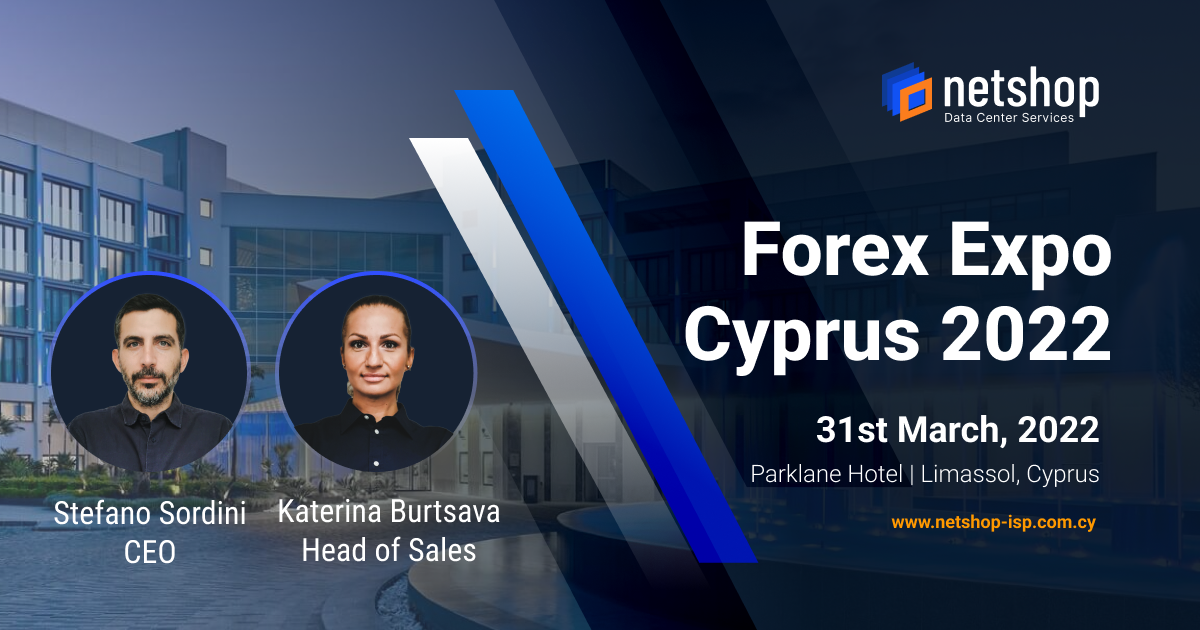 NetShop ISP Attend Cyprus Forex Expo - 31st March 2022