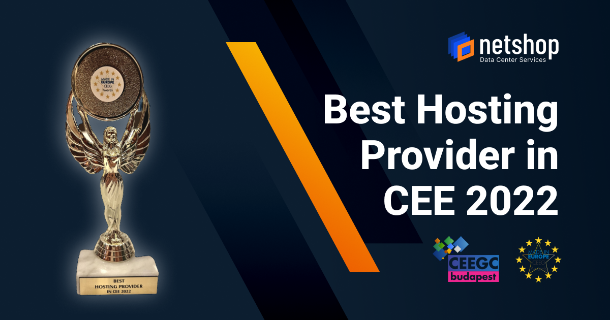NetShop ISP Wins Best Hosting Provider Awards at CEEG 2022