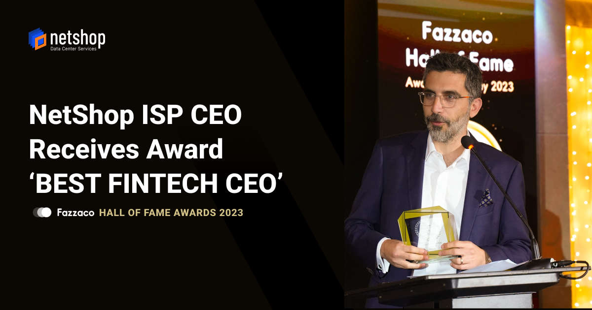 NetShop ISP CEO Awarded as Best FinTech CEO