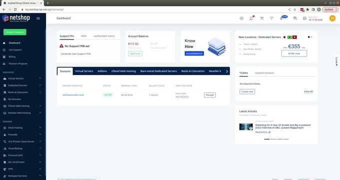 Updated Version of myNetShop Client Portal Released: What's New